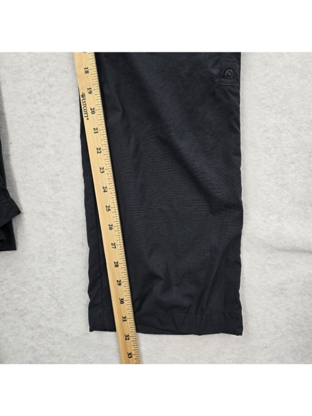 Columbia PFG Nylon Omni-Shade Convertible Pants Womens Size 8 Outdoor Black READ - Picture 7 of 10